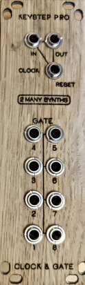 Eurorack Module Keystep Pro Patch Panel Clock & Gate from Other/unknown