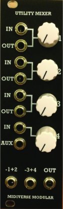 Eurorack Module Midiverse Modular - Utility Mixer from Other/unknown