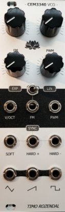 Eurorack Module Timo Rozendal CEM3340 VCO from Other/unknown