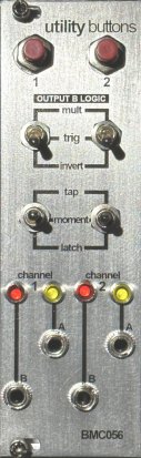 Eurorack Module BMC056 Utility Buttons from Barton Musical Circuits