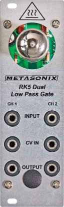 Eurorack Module RK5 Dual Lowpass Gate from Metasonix