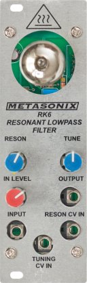 Eurorack Module RK6 resonant lowpass filter from Metasonix