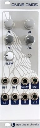 Eurorack Module Divine CMOS - Magpie white panel from Nonlinearcircuits