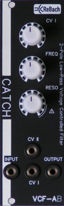 Eurorack Module CATCH VCF-AB from ReBach