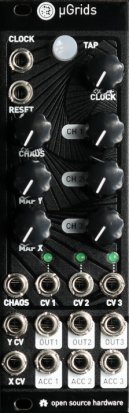Eurorack Module uGrids (Magpie Black Panel) from Other/unknown
