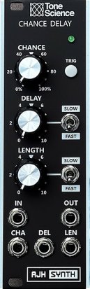 Eurorack Module Chance delay from AJH Synth