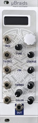 Eurorack Module uBraids (Magpie white panel) from Other/unknown