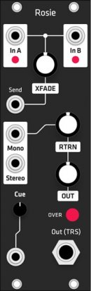 Eurorack Module Rosie (Grayscale black panel) from Grayscale