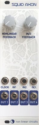 Eurorack Module Squid Axon - Magpie (white panel) from Nonlinearcircuits