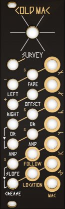 Eurorack Module Cold Mac Black & Gold Panel from Other/unknown