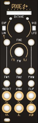 Eurorack Module Dixie 2+ Black & Gold Panel from Other/unknown