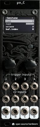 Eurorack Module uO_C (Textured BM Panel) from After Later Audio