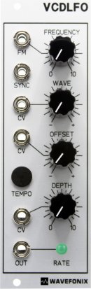 Eurorack Module VCD Low-Frequency Oscillator (VCDLFO) from Wavefonix