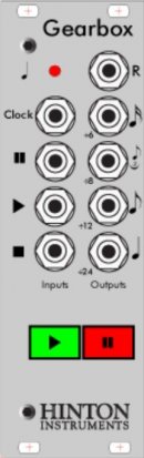 Eurorack Module Gearbox from Hinton Instruments