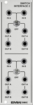 Eurorack Module Switch Interface 2 (Silver) from EMW