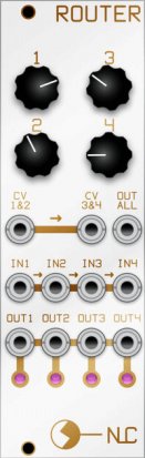 Eurorack Module Router from Nonlinearcircuits