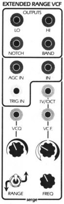Serge Module VCFX (old) from Serge