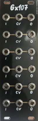 Eurorack Module HZR - 6x107 (Hexa VCA) from Other/unknown