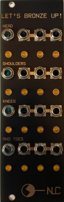 Eurorack Module Let's Bronze Up from Nonlinearcircuits
