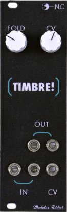 Eurorack Module Timbre (Modular Addict Panel) from Nonlinearcircuits