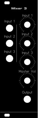 Eurorack Module Mixer 3 from Other/unknown