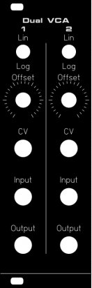Eurorack Module MFOS Dual VCA from Other/unknown