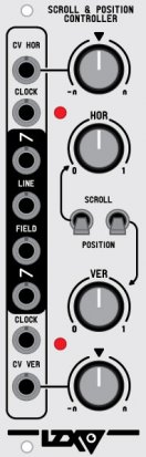 Eurorack Module Scroll & Position Controller from LZX Industries