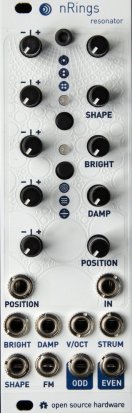 Eurorack Module Momo Modular nanoRings Micro Mutable Instruments Rings (White Magpie) from Other/unknown