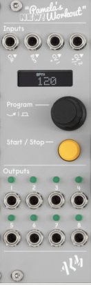 Eurorack Module Pamela's New Workout from ALM Busy Circuits
