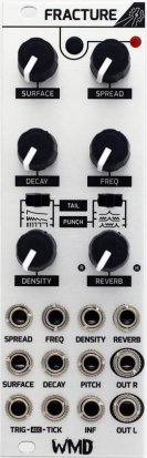 Eurorack Module Fracture (white) from WMD