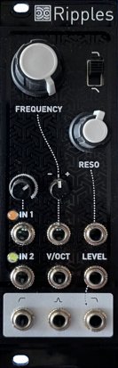 Eurorack Module Ripples (2020) Black Magpie Faceplate from Other/unknown