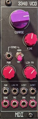Eurorack Module MDI VCO 3340 from Other/unknown