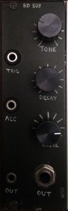 Eurorack Module DAMJ bd 808 from Other/unknown