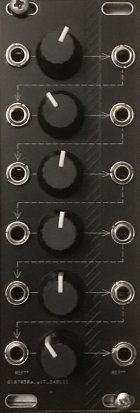Eurorack Module 6x Attenuverting Mixer from Other/unknown