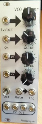 Eurorack Module 100m-ish VCO Driver from Fitzgreyve Synthesis
