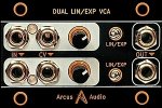 Arcus Audio 1U Dual LIN/EXP VCA