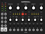 Grayscale Supercell (black matte panel)