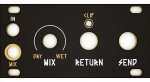 Other/unknown Pedal I/O 1U Black &amp; Gold Panel