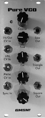 Eurorack Module PURE VCO from GMSN!