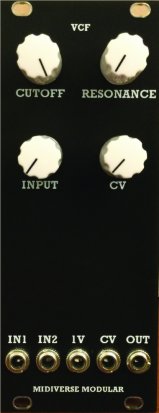 Eurorack Module Midiverse Modular - VCF from Other/unknown