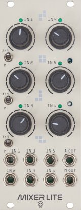 Eurorack Module Drum Mixer Lite (Oyster White) from Erica Synths