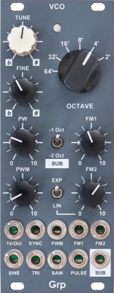 Eurorack Module VCO from Grp