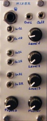 Eurorack Module Stereo Mixer SO3 from Other/unknown