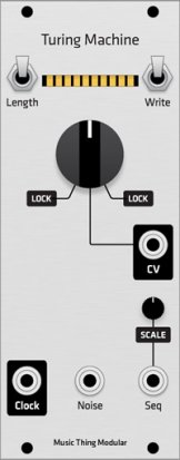 Eurorack Module Turing Machine / Random Looping Sequencer (Grayscale panel) from Grayscale