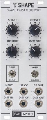 Eurorack Module V Shape (silver) from AJH Synth