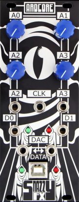 Eurorack Module ArdCore  silver faceplate from Snazzy FX
