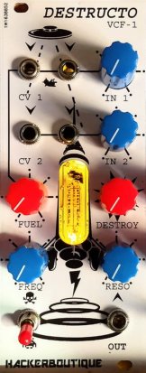 Eurorack Module Destructo VCF-1 (10hp) from Other/unknown