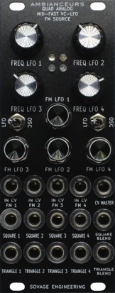 Eurorack Module AMBIANCEURS from Sovage Engineering