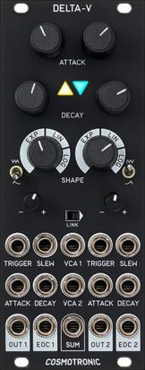 Eurorack Module Delta-V (old panel) from Cosmotronic