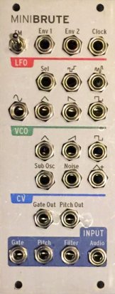 Eurorack Module MiniBrute Breakout from Other/unknown